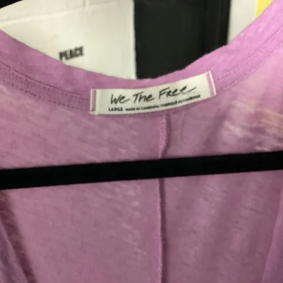 We The Free  PURPLISH PINK DRESS NEW LARGE RUFFLES TOO. - Picture 3 of 5